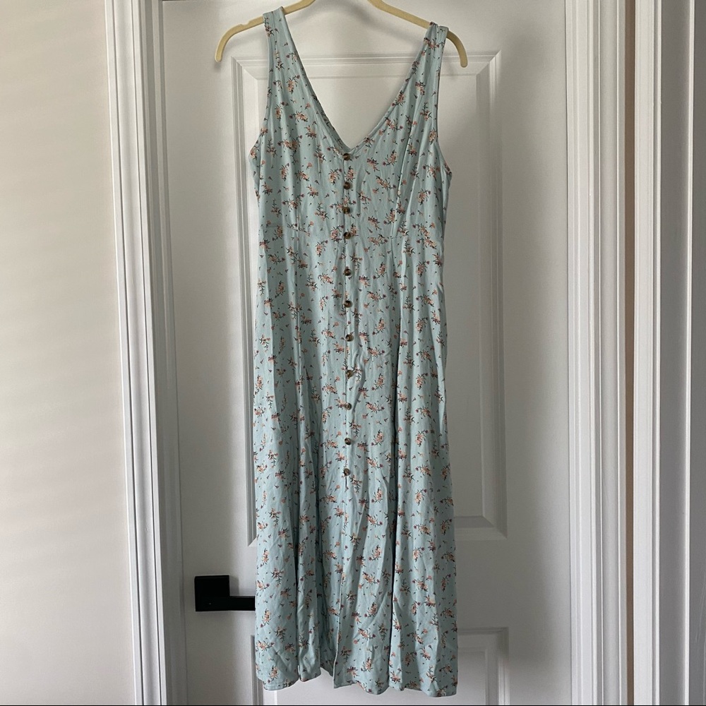 American Eagle Blue Midi Dress